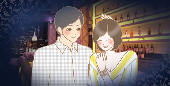 カップルイラスト