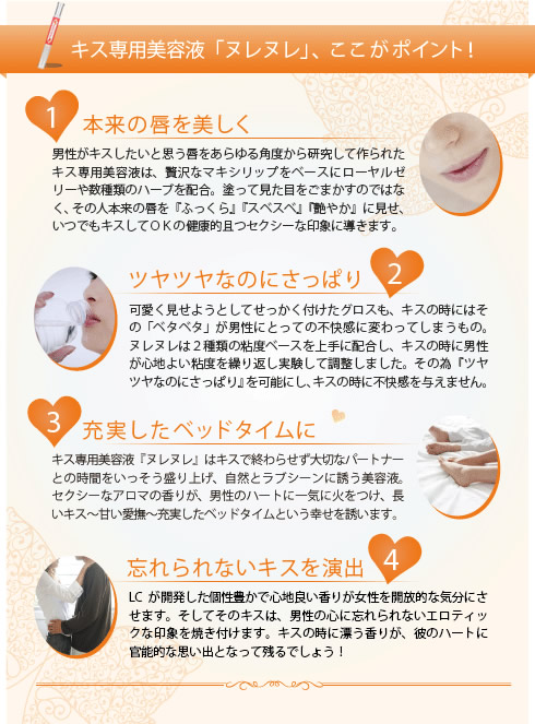 ヌレヌレのポイント