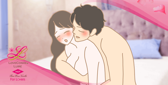 ラブタイムの男女のイラストト