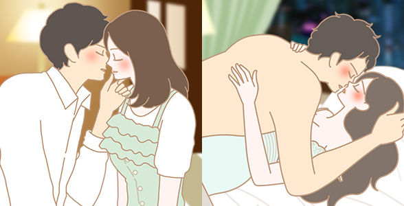甘いキスとは