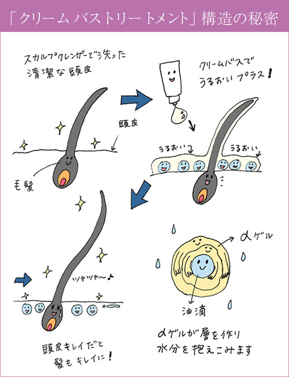 LCクリームバストリートメント構造の秘密