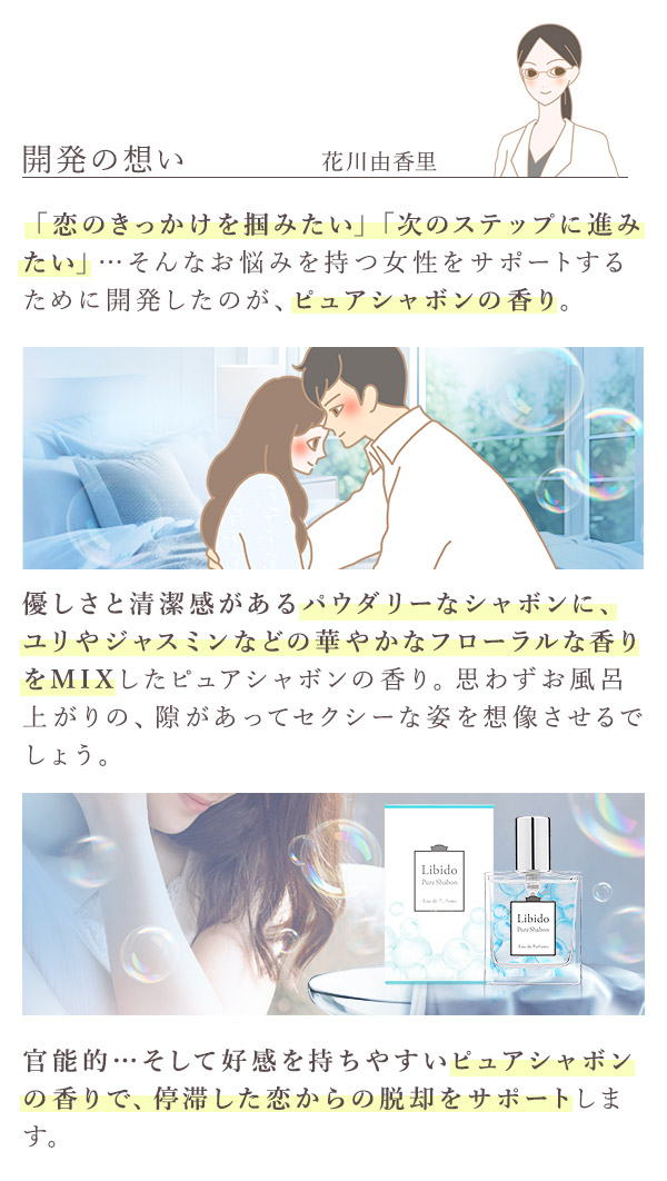 リビドー ピュアシャボン 開発の想い