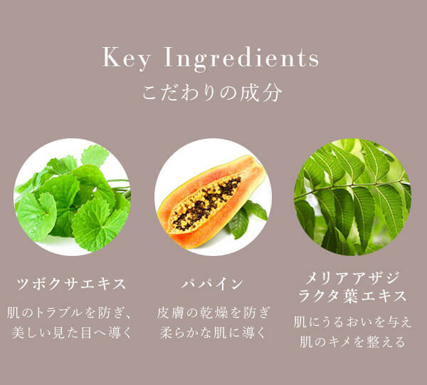 LC’Sジャムウ・デリケートオールインワンクリーム こだわりの成分