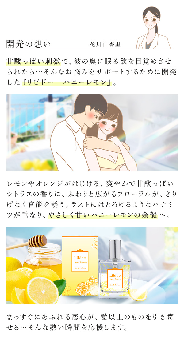 リビドー ハニーレモン 開発の想い