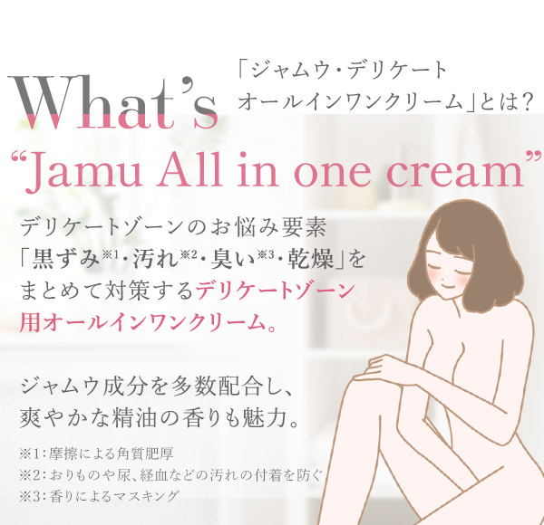 ＬＣ’Ｓジャムウ・デリケートオールインワンクリーム　とは？