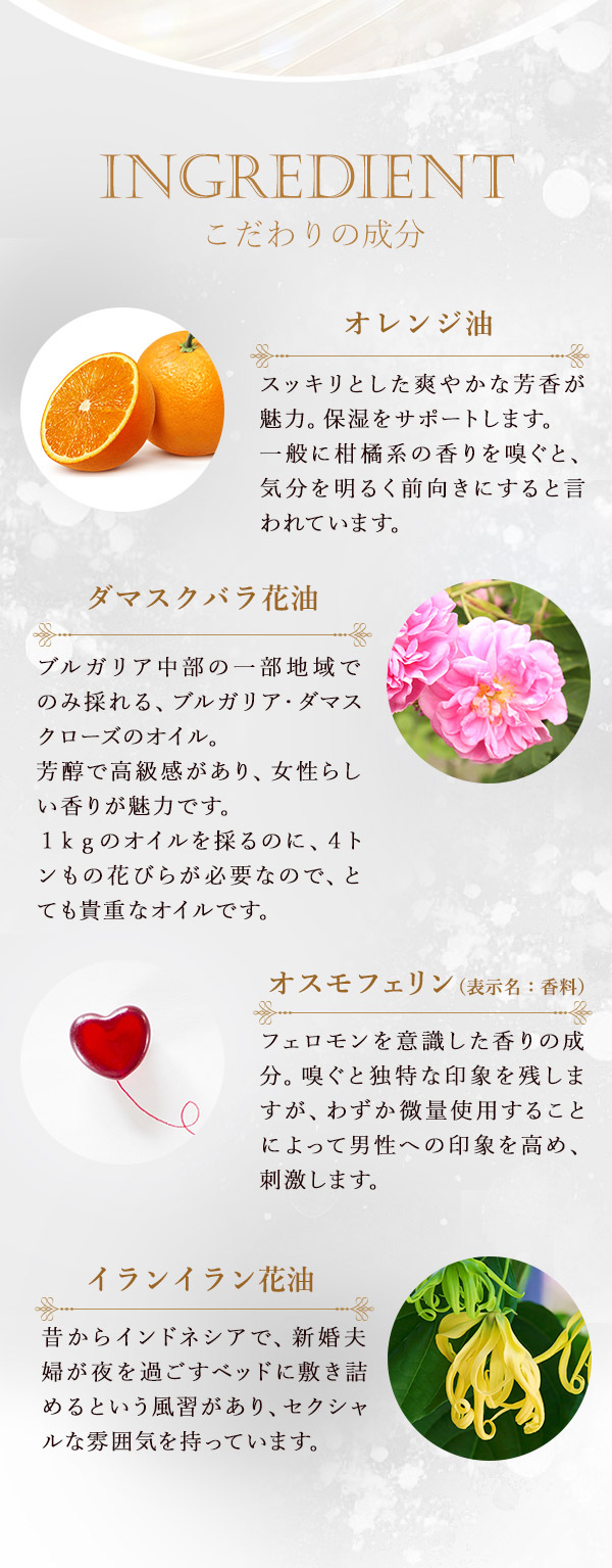 リビドー　プレシャス　こだわりの成分