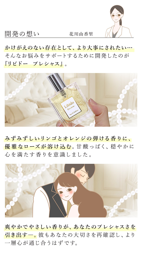 リビドー　プレシャス　開発の想い