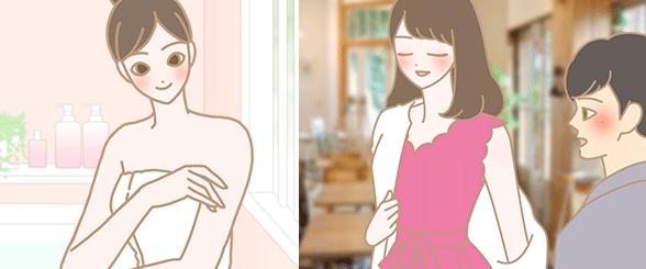 薄着になる季節はボディ消しゴムでケア