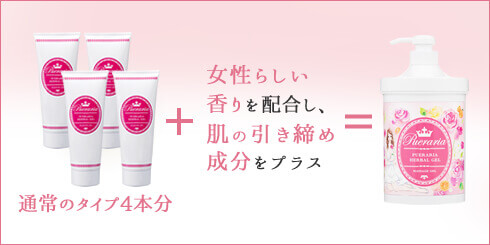 プエラリア・ジェル モイストクリア ロマンティックローズ 1L商品画像
