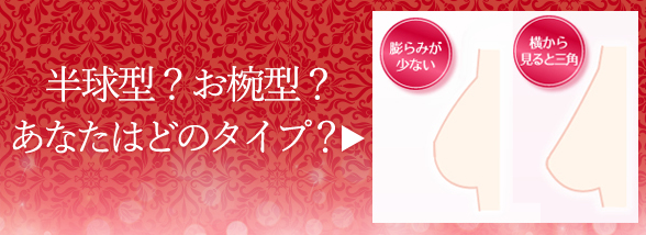 バストの形を診断