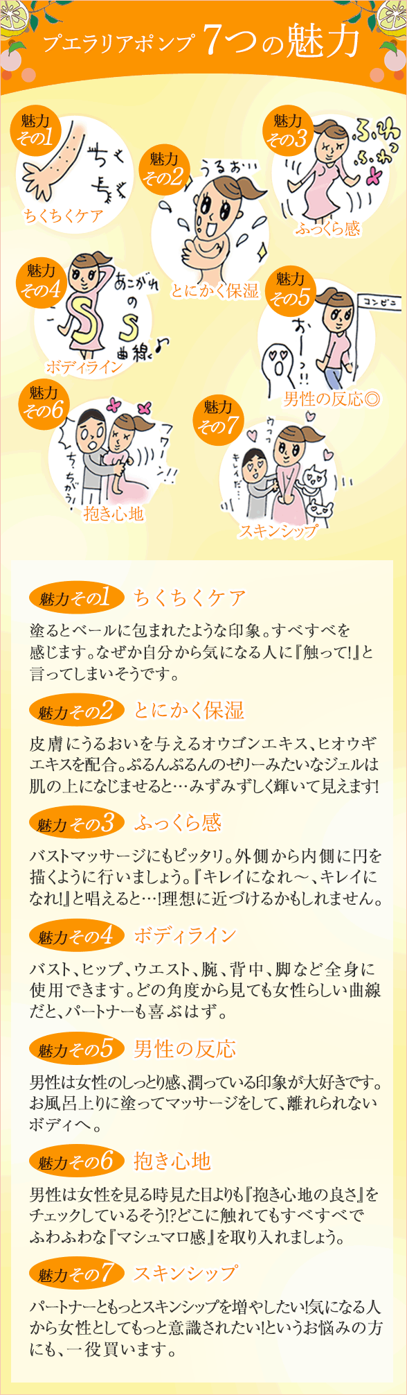 プエラリア・ハーバルジェル 1Lポンプ モイストクリア ユズ2019 7つの魅力