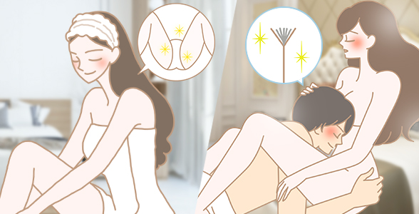憧れのアンダーヘアの質感