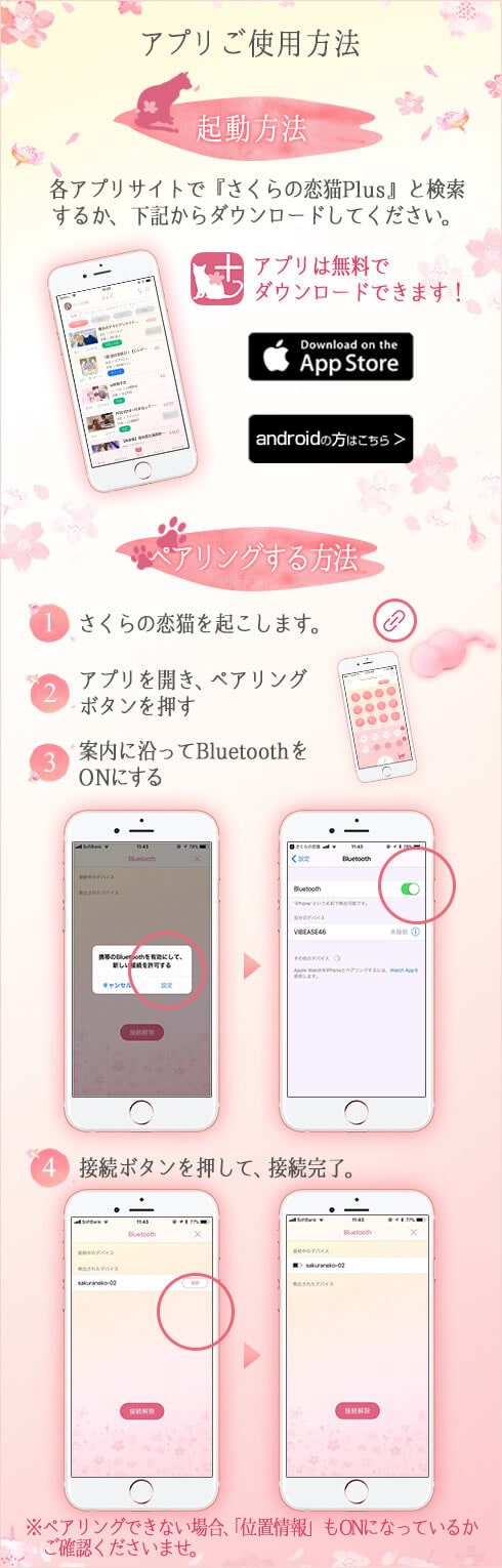 アプリご使用方法