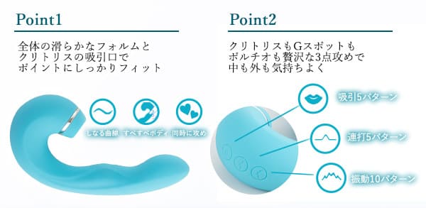 3点攻めバイブ　トリプルオルガ