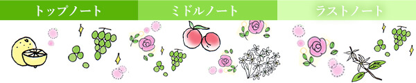 香りの変化