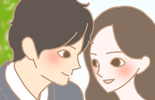 男女のイラスト