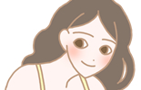 92%の男性が興奮!春の出会いのために知っておきたい誘い方 笑顔の女性のイラスト