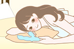 ラブグッズを使う男女のイラスト